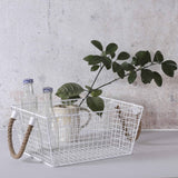 JUTE WIRE BASKET