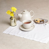 LINEN BASICS TABLE MAT IVORY WHITE - S/6